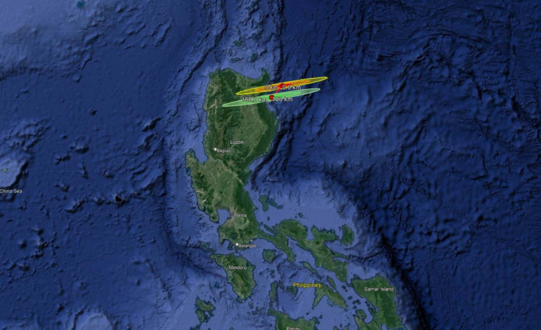 A small asteroid hit Earth and burned up over the Philippines